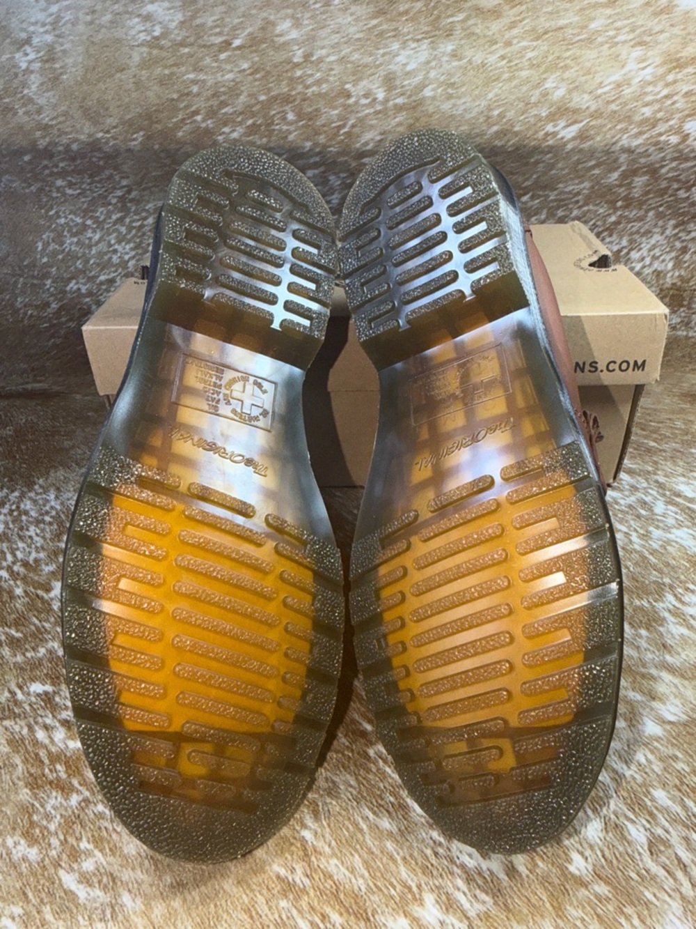 Dr. Martens Adrian YS Brown Leather Loafers- New- size 9 NIB Saddle Tan Color - Picture 8 of 13